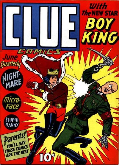 Cover of Clue Comics
