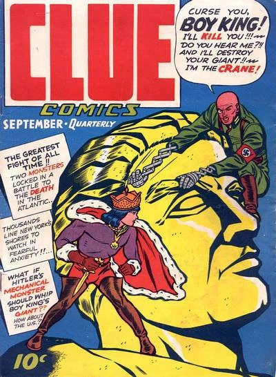 Cover of Clue Comics