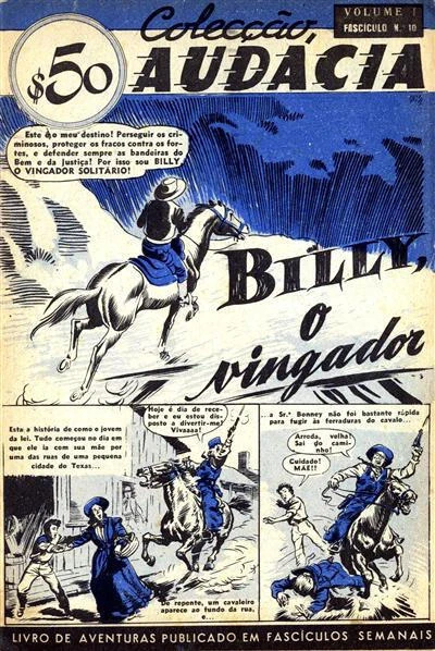 Cover of Billy, o vingador
