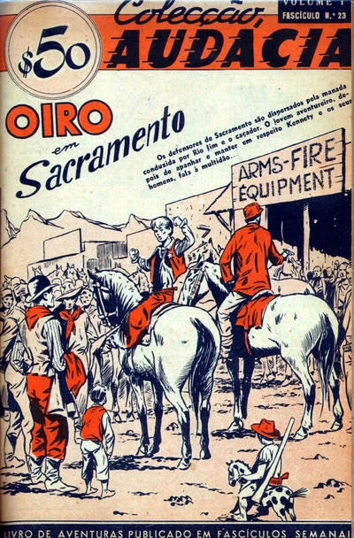 Cover of Oiro em Sacramento