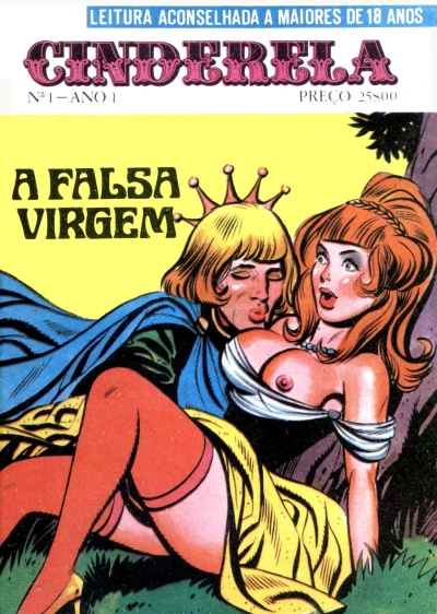 Cover of A falsa virgem
