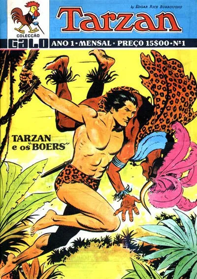 Cover of Tarzan e os "Boers"