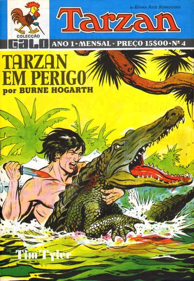 Cover of Tarzan em Perigo