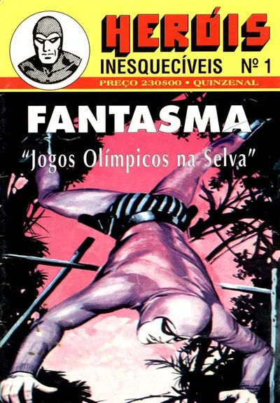 Cover of Fantasma: Jogos Olímpicos na Selva