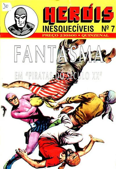 Cover of Fantasma "Piratas do Século XX"