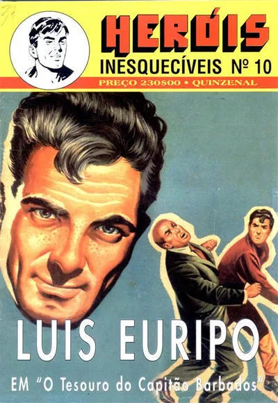 Cover of Luis Euripo em "O Tesourp de Capitão Barbados"