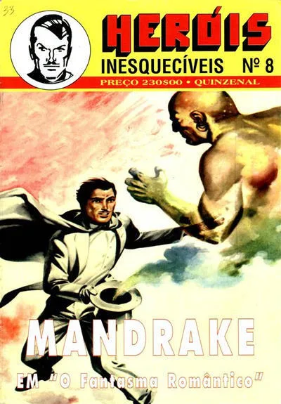 Cover of Mandrake em "O Fantasma Romantico"