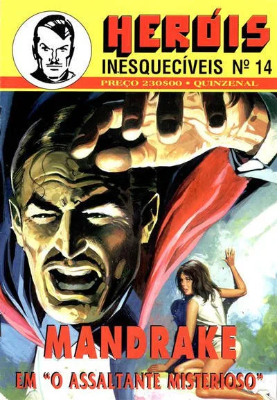 Cover of Mandrake em "O Assaltante Misterioso"