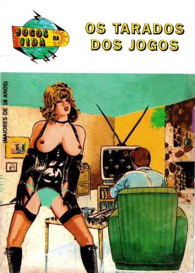 Cover of Os tarados dos jogos
