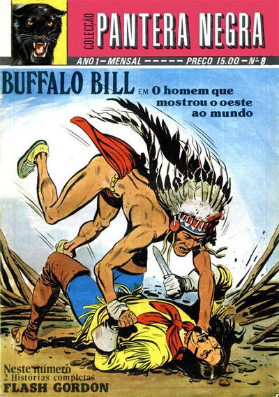 Cover of Buffalo Bill em O homem que mostros o oeste  ao mundo