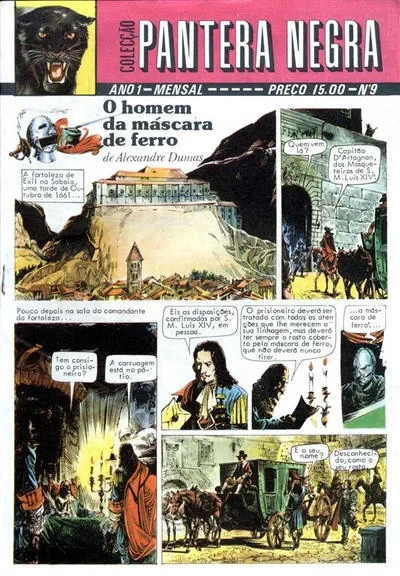 Cover of O Homem da Máscara de Ferro