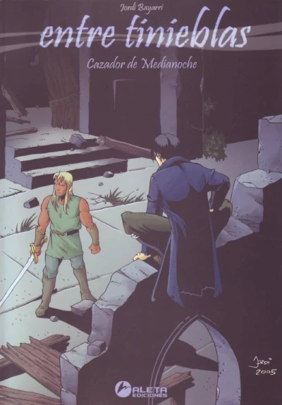 Cover of Entre tinieblas 1: Cazador de medianoche