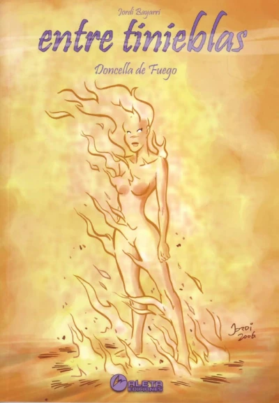 Cover of Entre tinieblas 3: Doncella de fuego