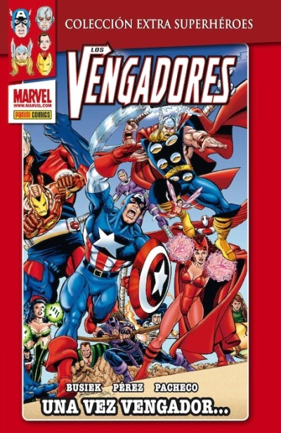 Cover of Los Vengadores 1: Una vez Vengador...