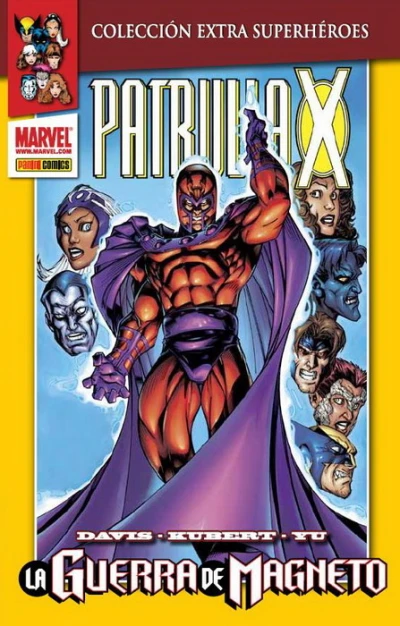 Cover of Patrulla-X 1: La guerra de Magneto