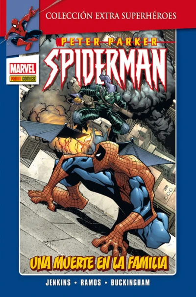 Cover of Peter Parker: Spiderman 3: Una muerte en la familia
