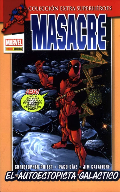Cover of Masacre 4: El autoestopista galáctico