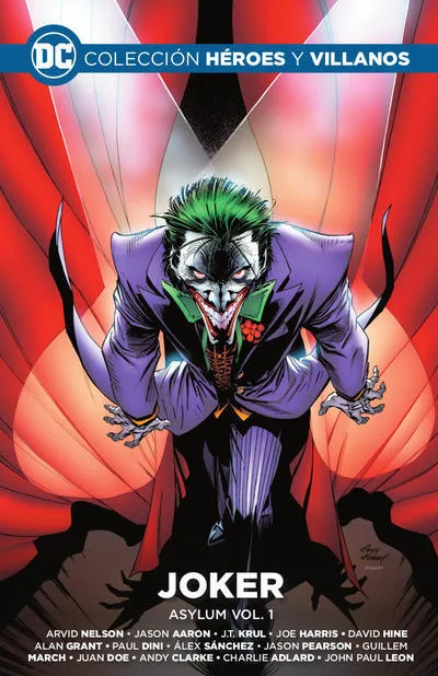 Cover of Joker: Asylum Vol. 1