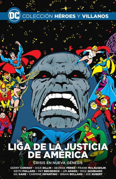 Cover of Liga de la Justicia de America Crisis en Nueva Génesis