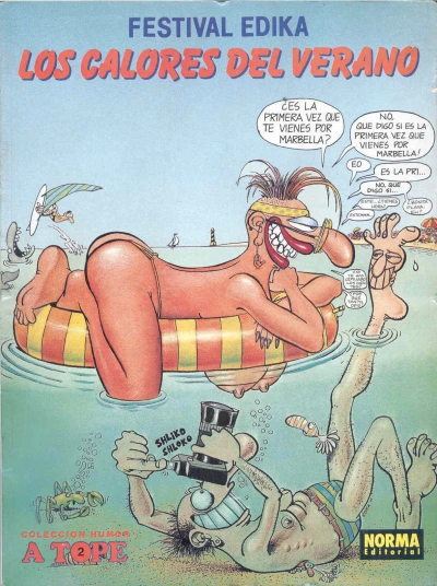 Cover of Los calores del verano