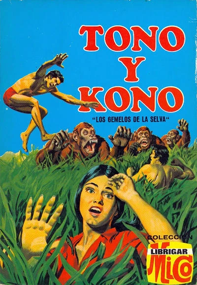 Cover of Tono y Kono: Los Gemelos de la Selva