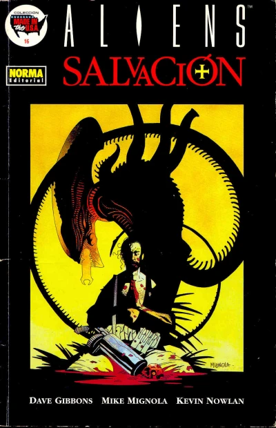 Cover of Aliens: Salvación