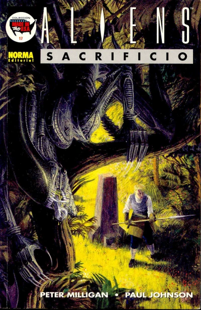 Cover of Aliens: Sacrificio