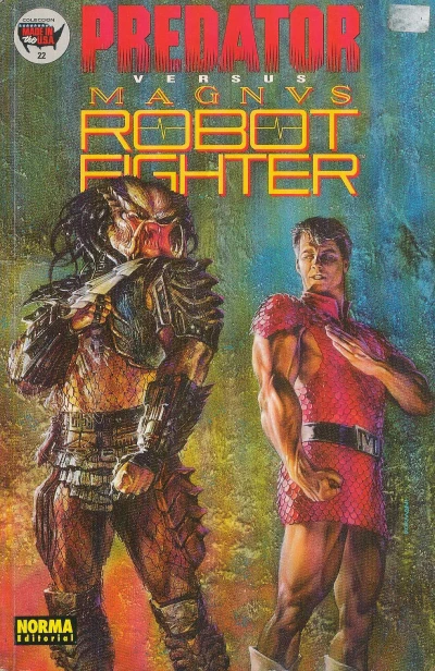 Cover of Predator vs. Magnus Robot Fighter
