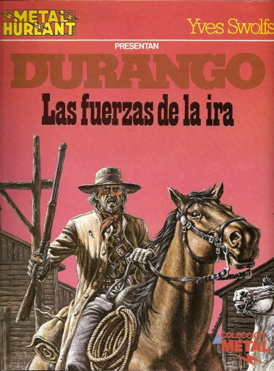 Cover of Durango 2: Las fuerzas de la ira