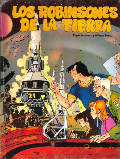 Cover of Los Robinsones de la Tierra