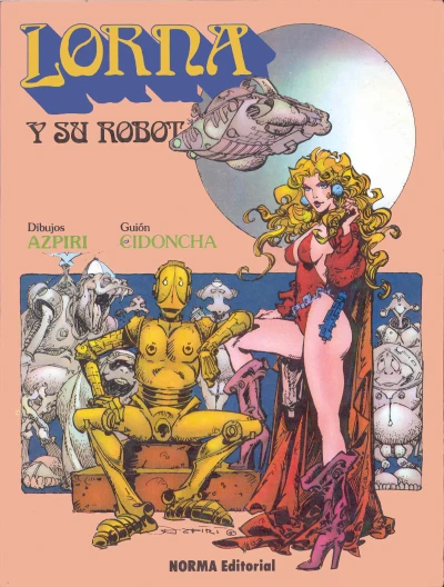 Cover of Lorna y su robot lascivo