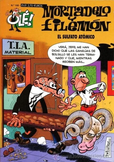 Cover of El Sulfato Atómico