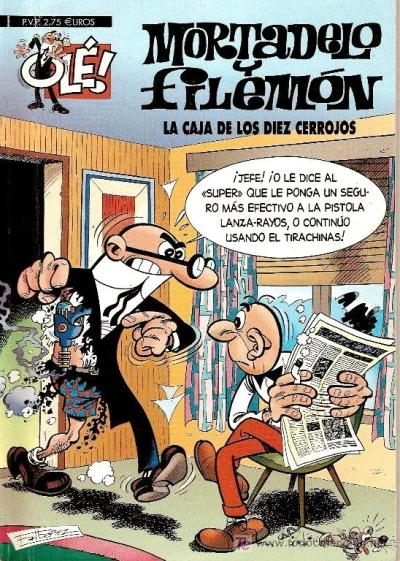 Cover of La caja de los diez cerrojos