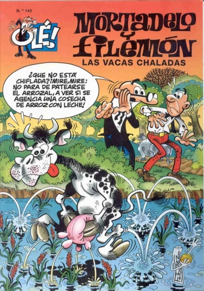 Cover of Las vacas chaladas