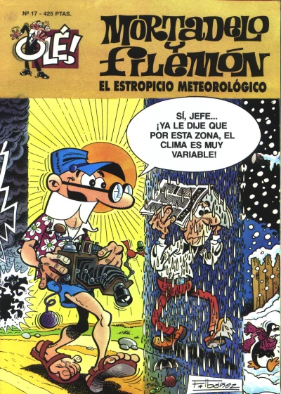 Cover of El estropicio metereologico