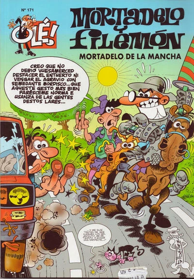 Cover of Mortadelo de la Mancha