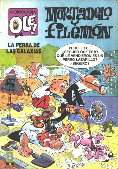 Cover of La perra de las galaxias
