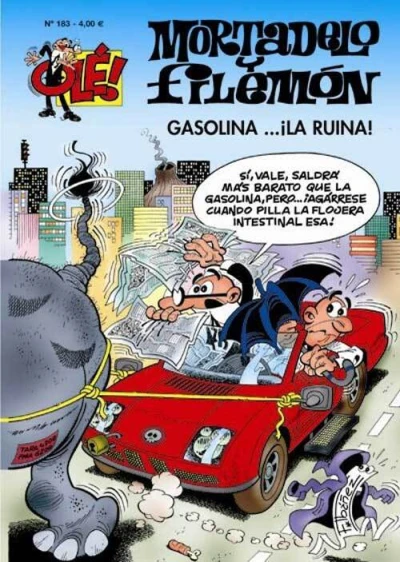 Cover of Gasolina... ¡la ruina!