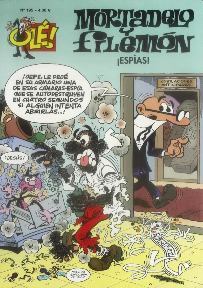 Cover of ¡Espías!