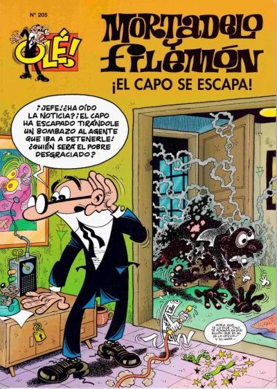Cover of ¡El capo se escapa!