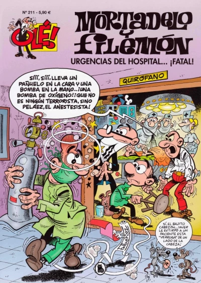 Cover of Urgencias del Hospital... ¡Fatal!