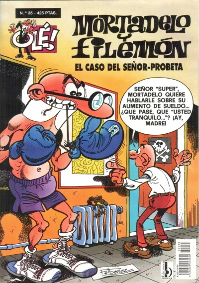 Cover of El caso del señor probeta