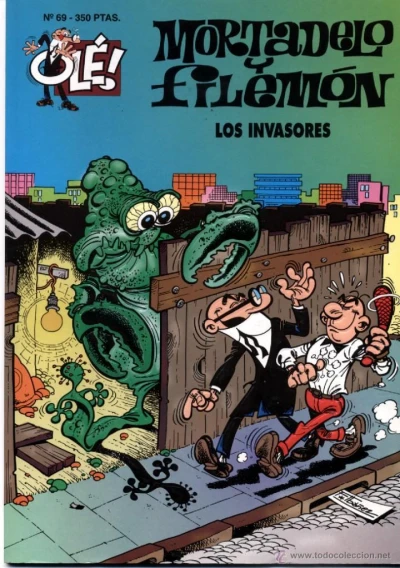 Cover of Los invasores