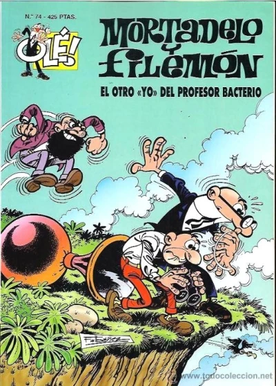 Cover of El otro «yo» del profesor Bacterio