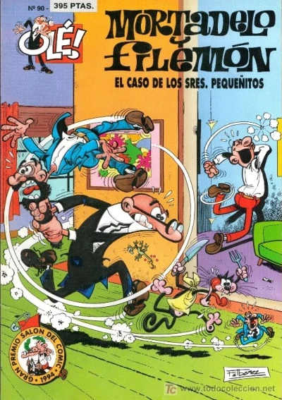 Cover of El caso de los señores pequeñitos