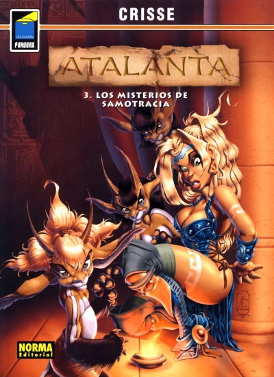 Cover of Atalanta 3: Los misterios de Samotracia