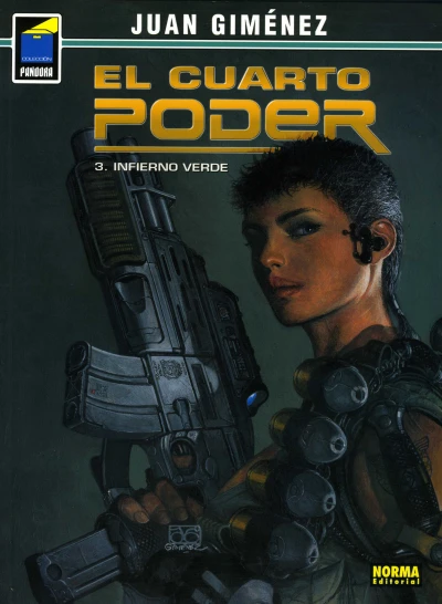 Cover of El cuarto poder 3: Infierno verde