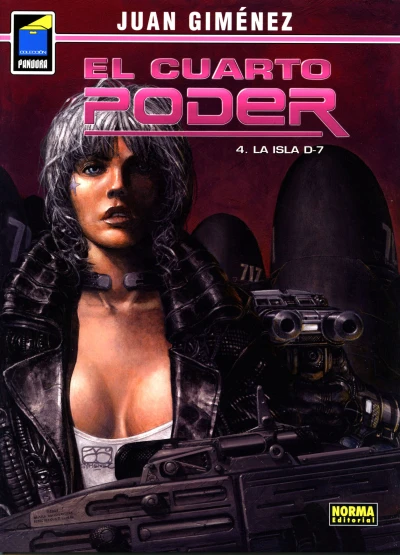 Cover of El cuarto poder 4: La isla D-7