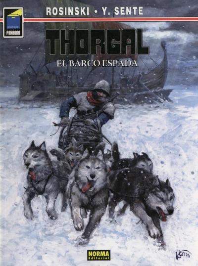 Cover of Thorgal 33: El barco espada