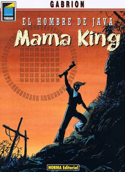 Cover of El hombre de Java. Mama King